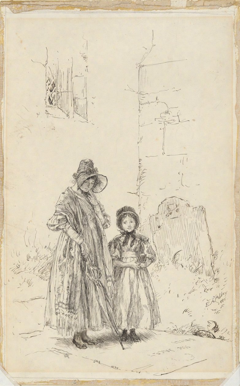Der Pfarrer, aus Das stille Leben von Edwin Austin Abbey