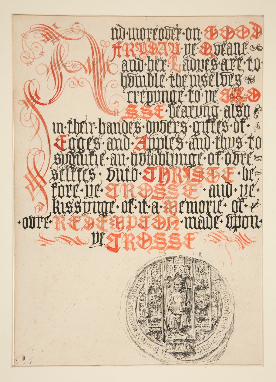 Titelblatt-Design, Scribner von Edwin Austin Abbey