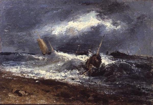Sturmszene von Edwin Hayes