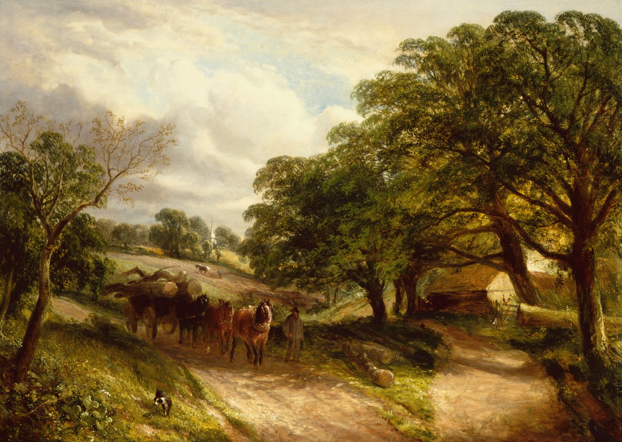 Holztransport von Edwin L. Meadows