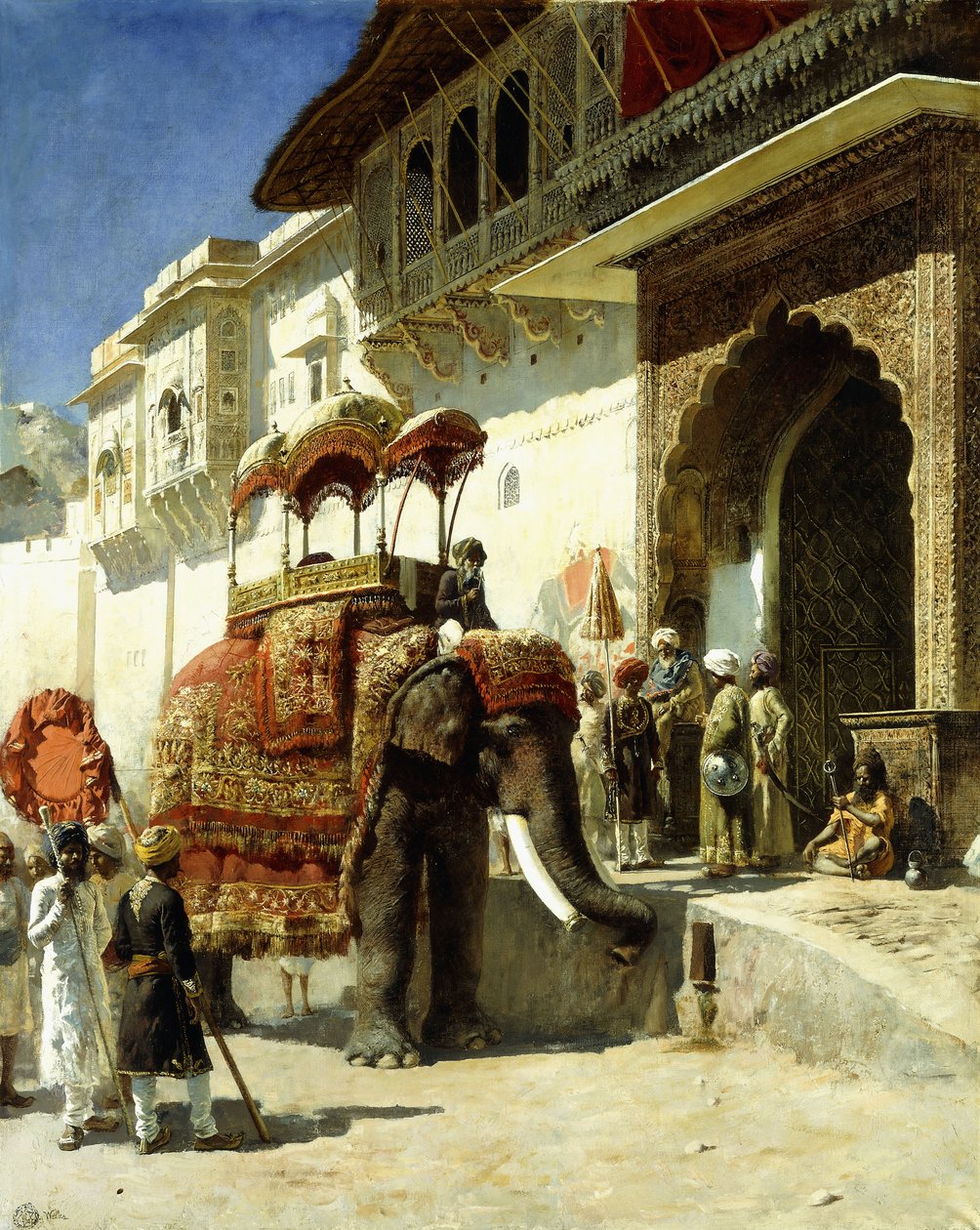 Der Favorit des Rajas von Edwin Lord Weeks