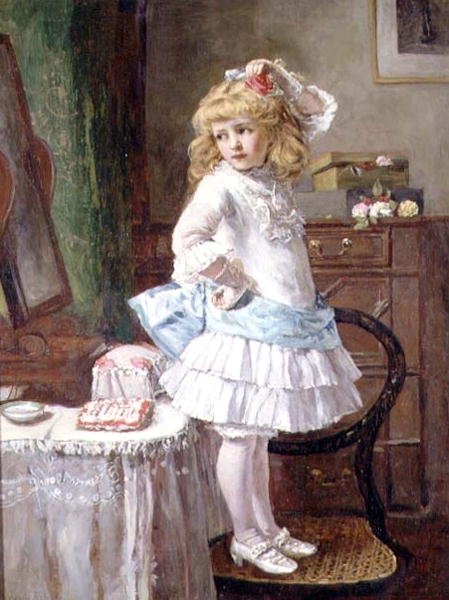 Das neue Partykleid von Edwin Thomas Roberts