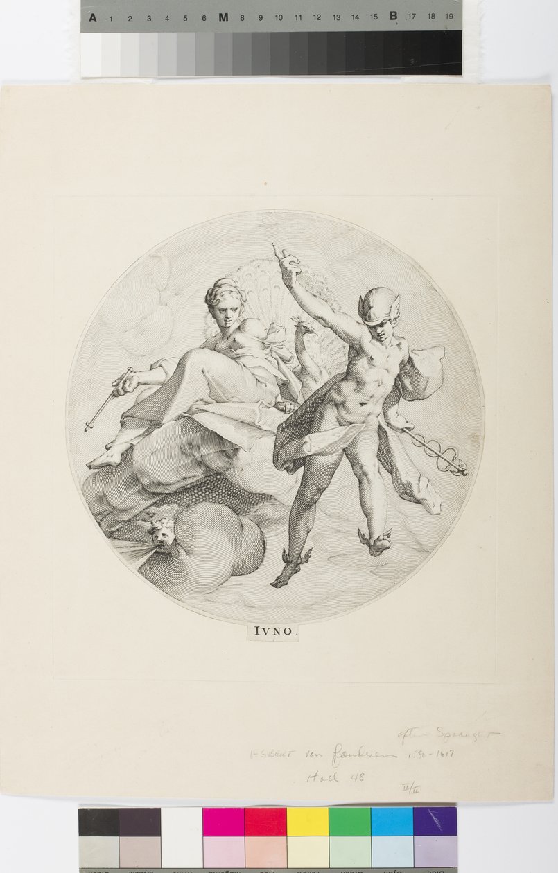 Juno (Gravur) von Egbert van Panderen