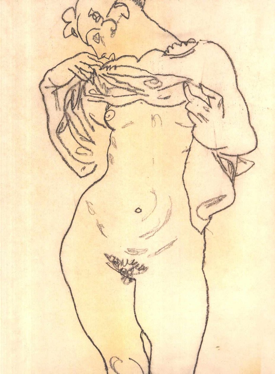 Akt von Egon Schiele