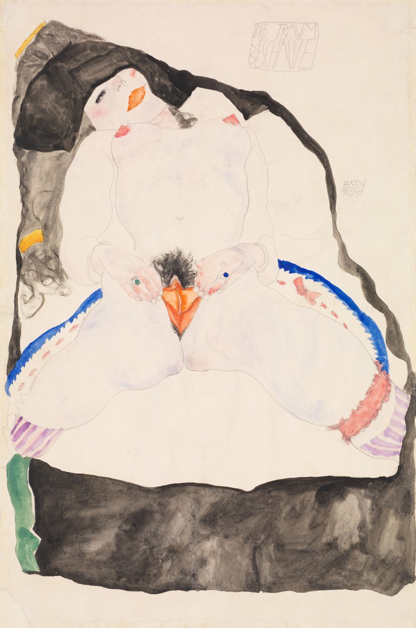 In einem Traum beobachtet, 1911 von Egon Schiele