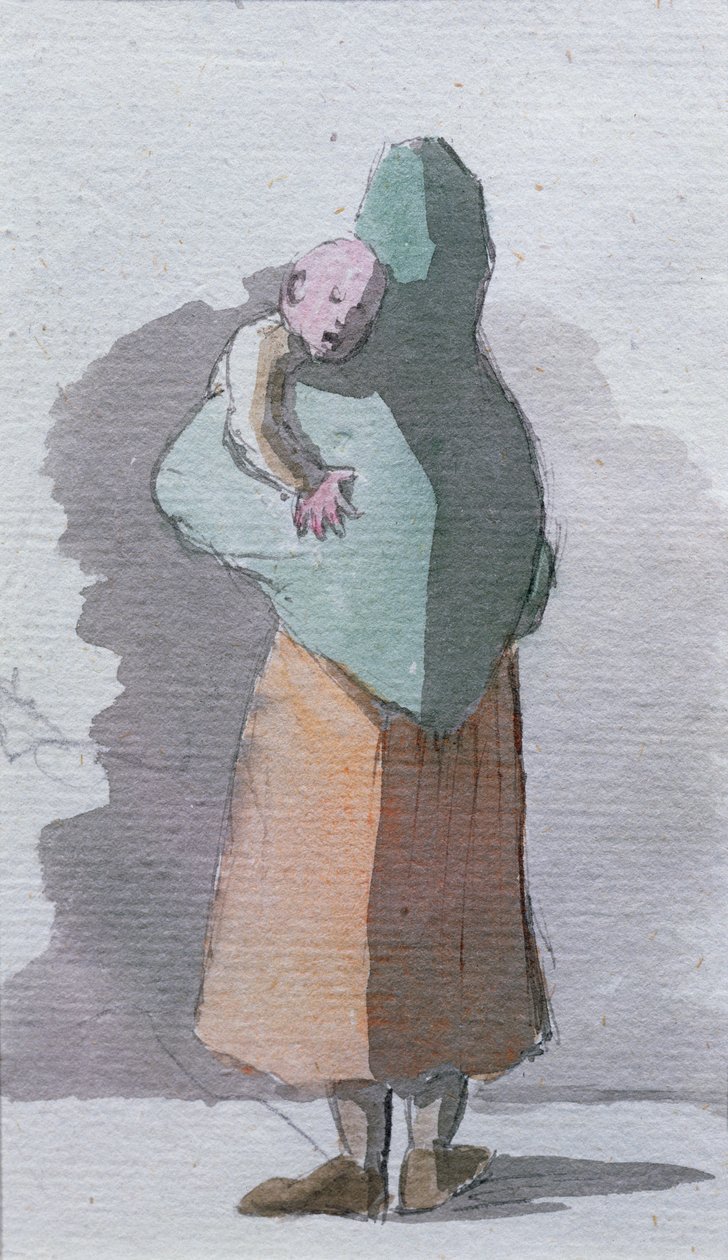 Mutter und Kind von Egron Sellif Lundgren