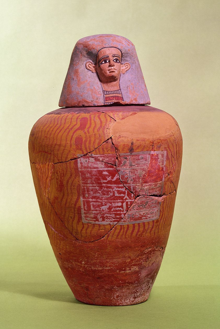 Kanopenkrug, Abydos (Keramik) von Egyptian