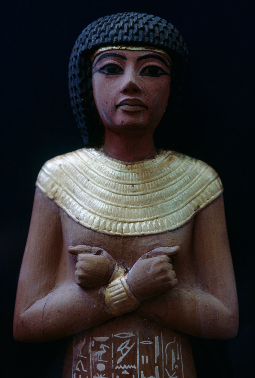 Grabstatuette (Uschebti) von Egyptian 18th Dynasty