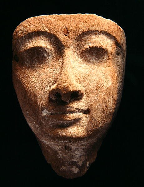 Maske, Neues Reich von Egyptian 18th Dynasty
