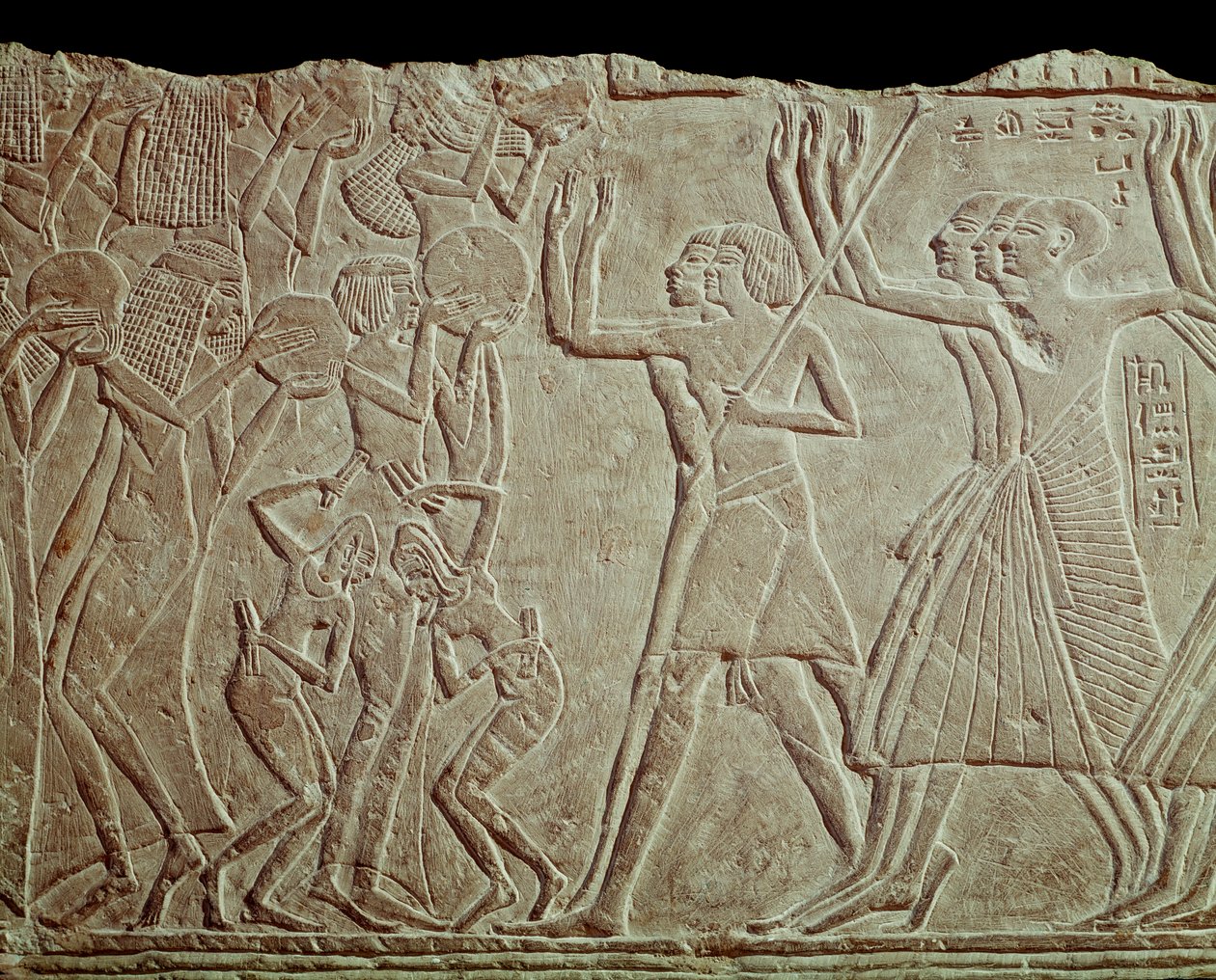 Abschied vom Verstorbenen (Relief) von Egyptian 19th Dynasty