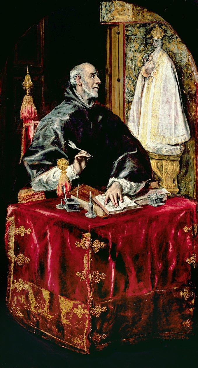 Der Heilige Ildefons, 1597-1603 von El Greco