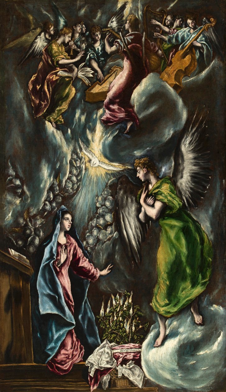 Die Verkündigung von El Greco