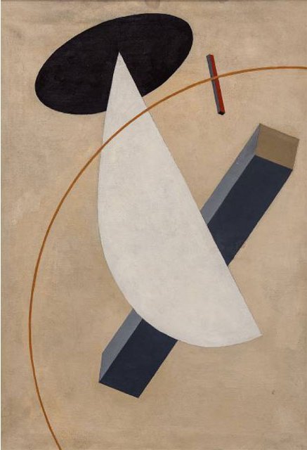 Proun Vrashchenia von Eliezer Markowich Lissitzky