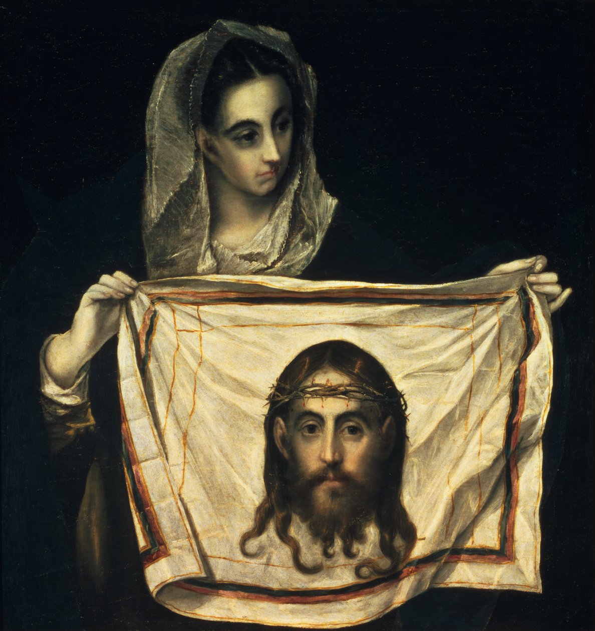 St. Veronika mit dem Heiligen Schweißtuch von El Greco