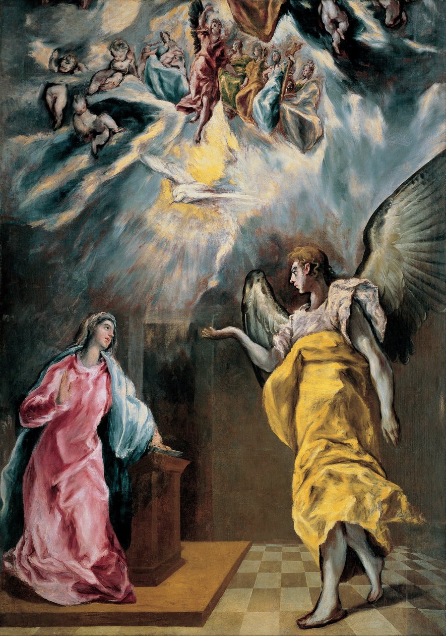 Verkündigung von El Greco