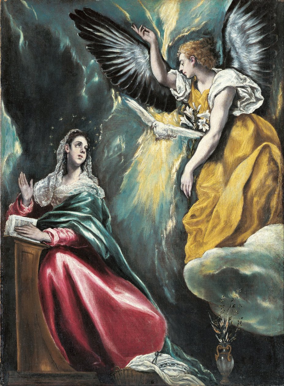 Verkündigung von El Greco