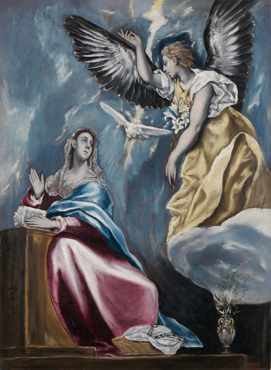 Verkündigung von El Greco