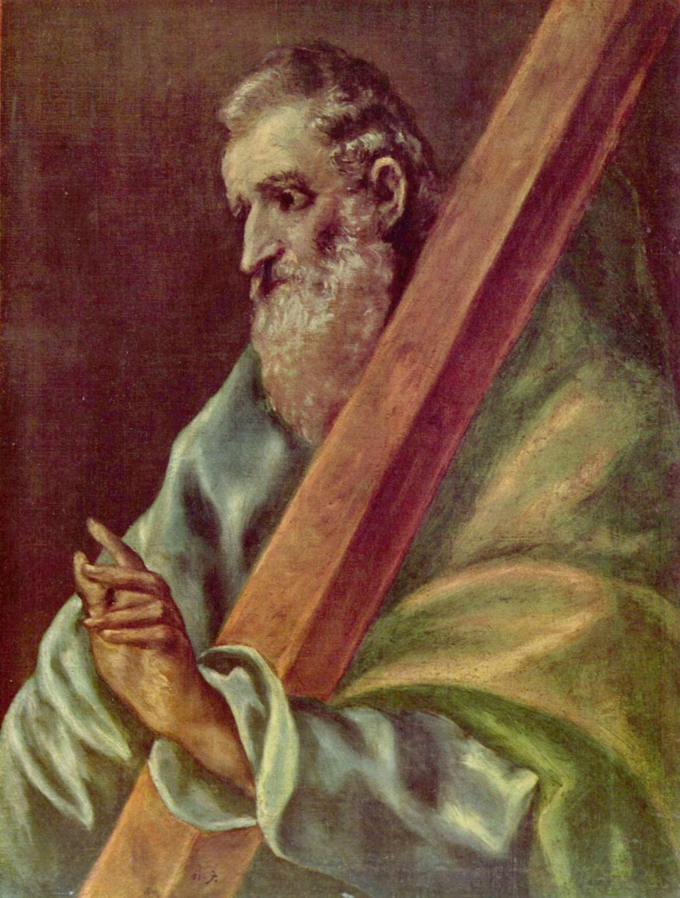 Der Apostel Andreas von El Greco