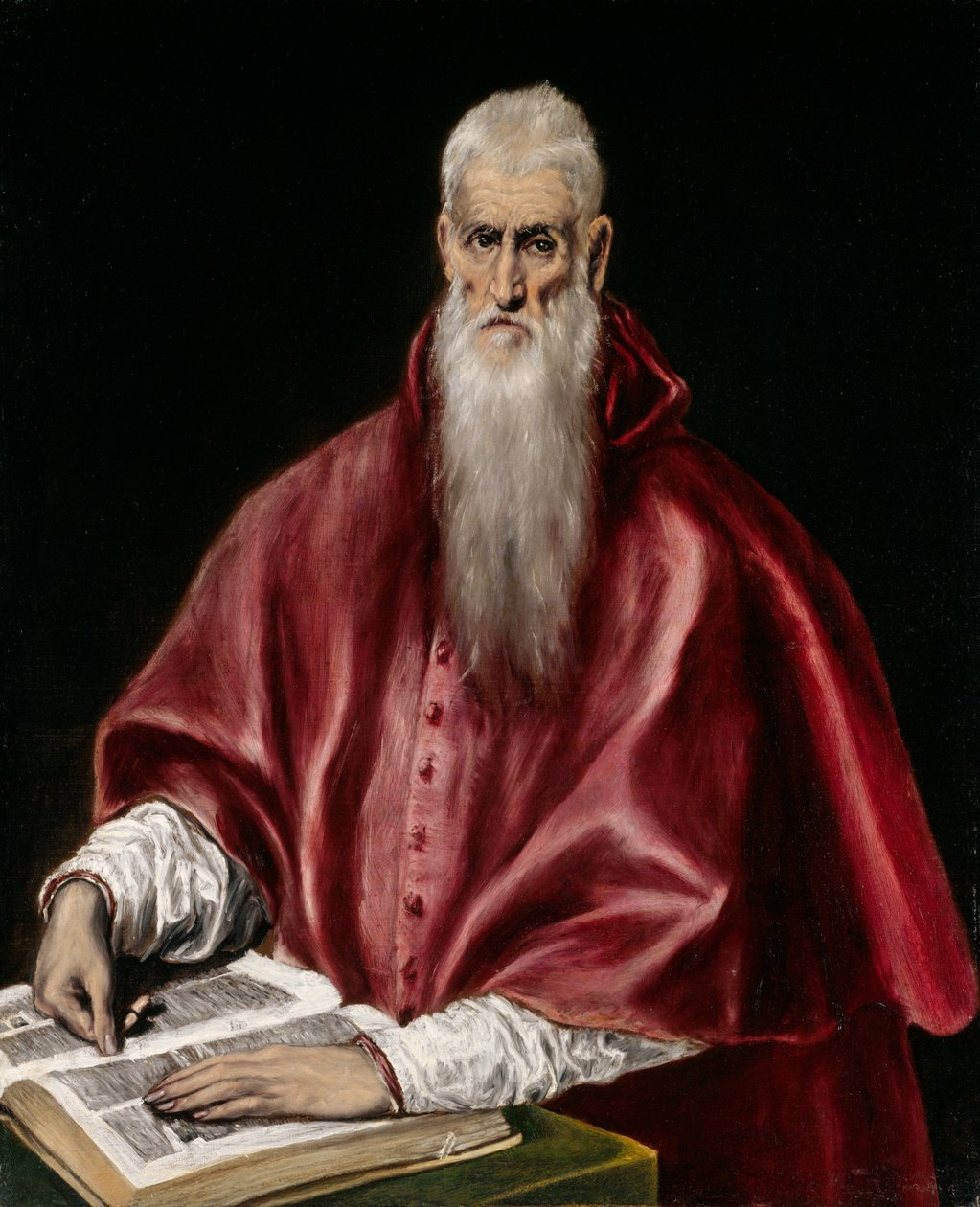 Der heilige Hieronymus als Gelehrter, ca. 1610 von El Greco