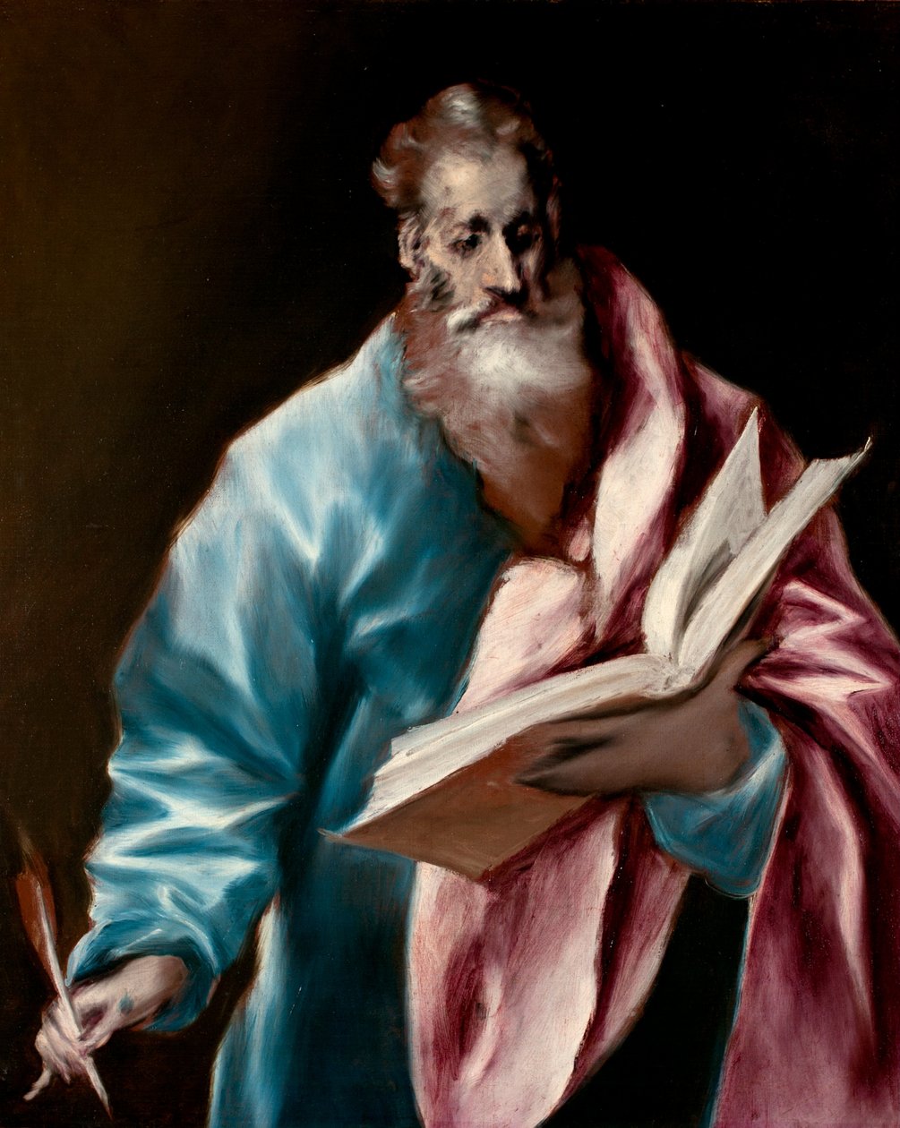 Der Apostel Matthäus von El Greco