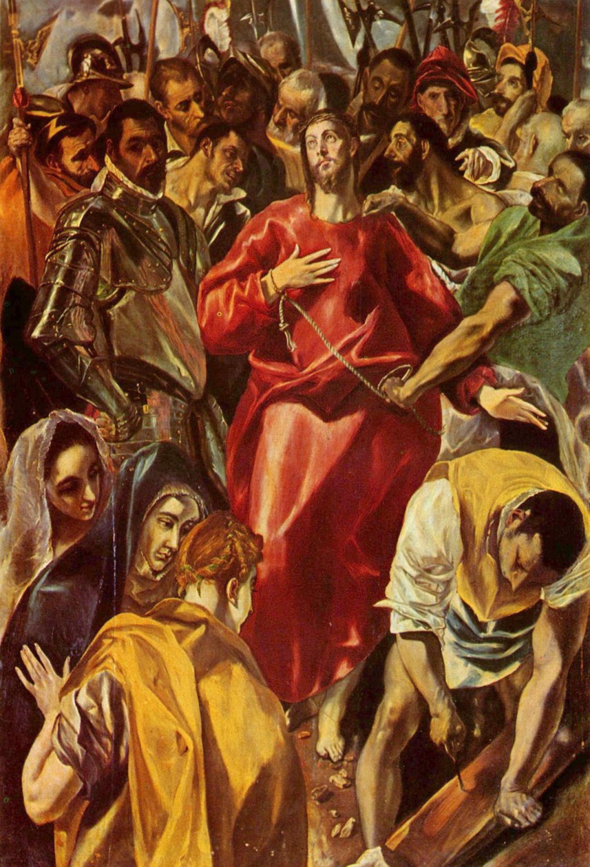 Die Entkleidung Christi von El Greco