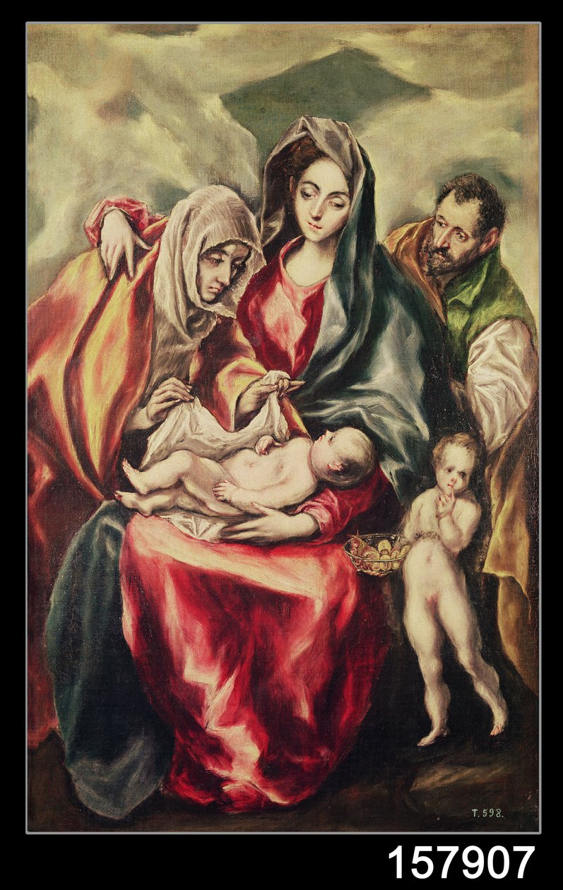 Die Heilige Familie von El Greco