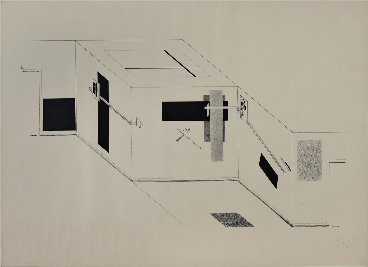 Proun von Eliezer Markowich Lissitzky