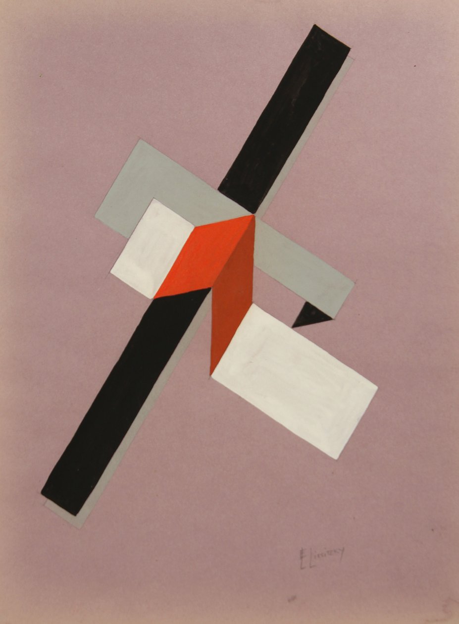 Proun von Eliezer Markowich Lissitzky