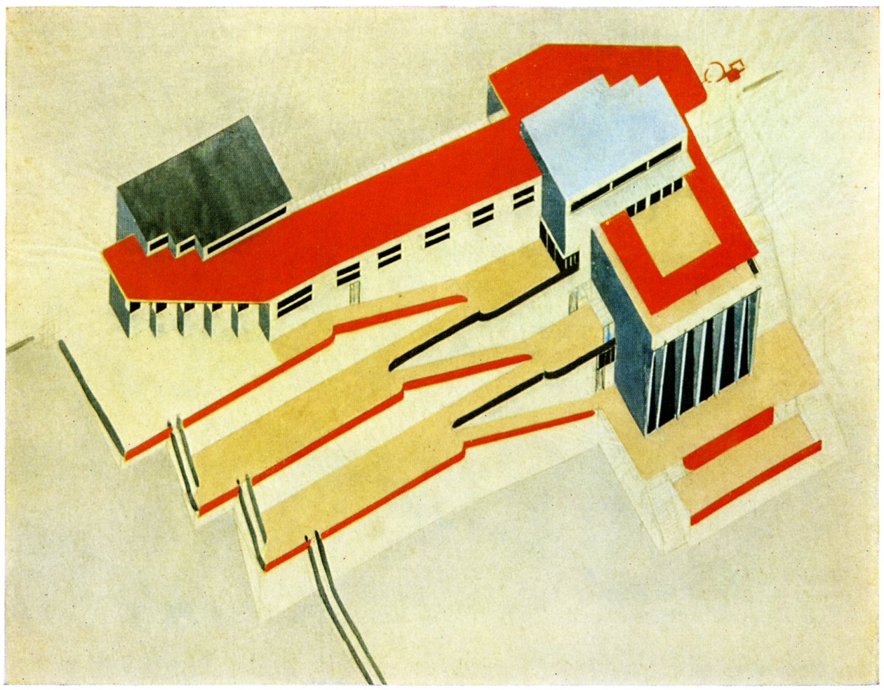 Yachtclub von Eliezer Markowich Lissitzky