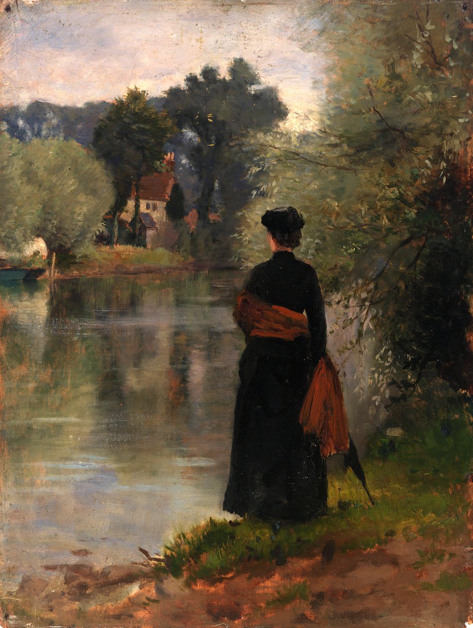 Promenade, n.d. von Eliphalet Frazer Andrews