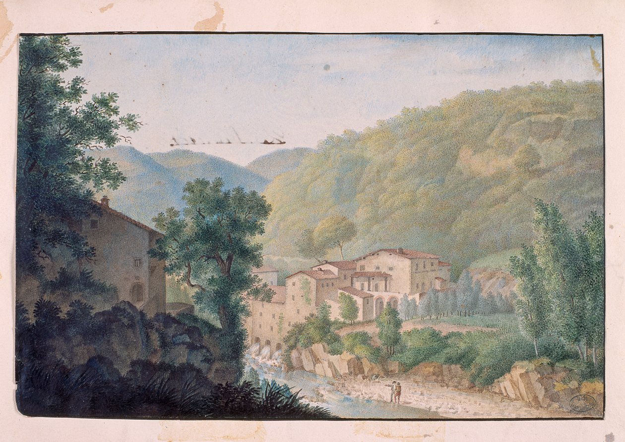 Hügelige Landschaft von Elisa Bonaparte