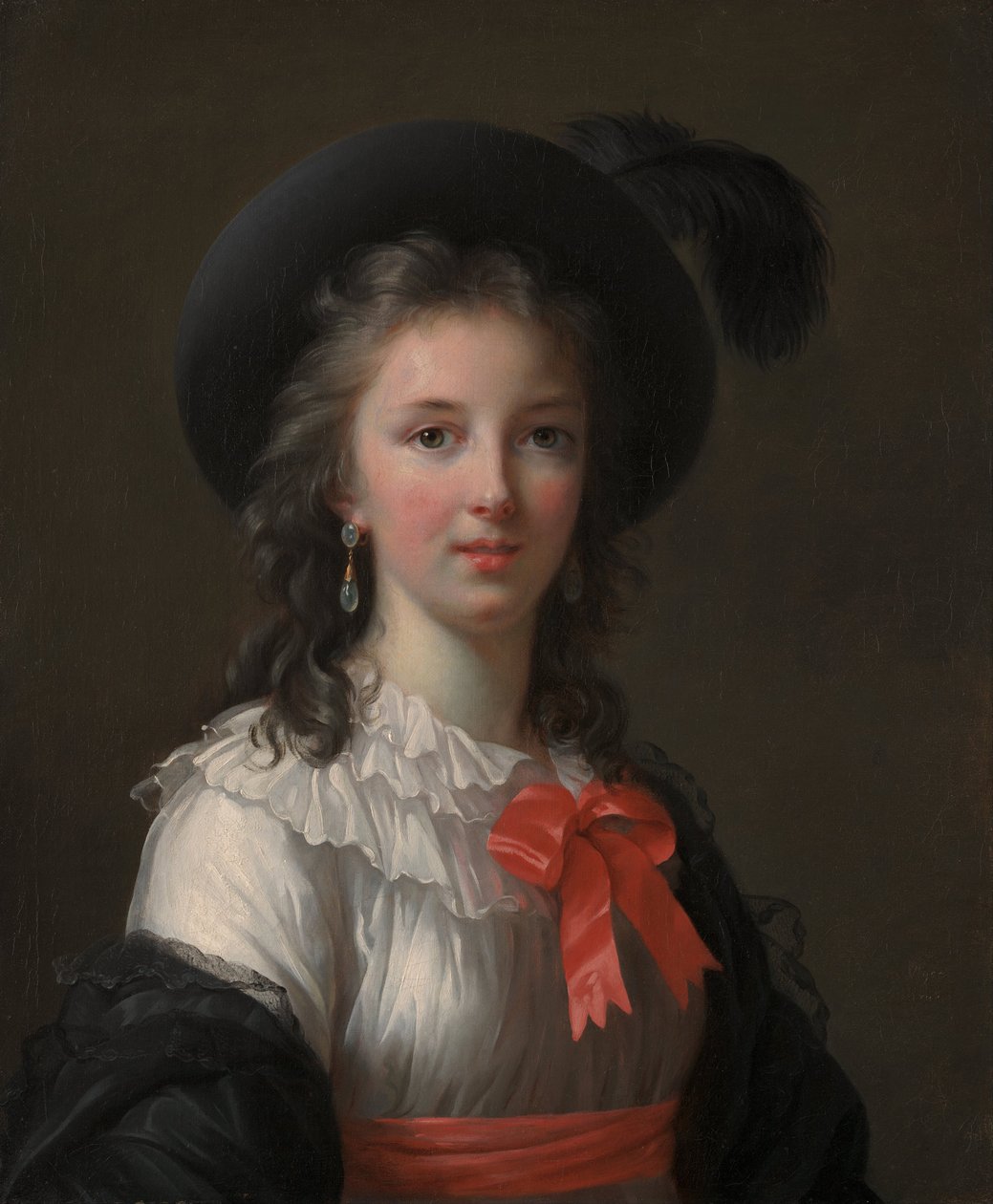 Selbstporträt von Elisabeth Louise Vigee Lebrun