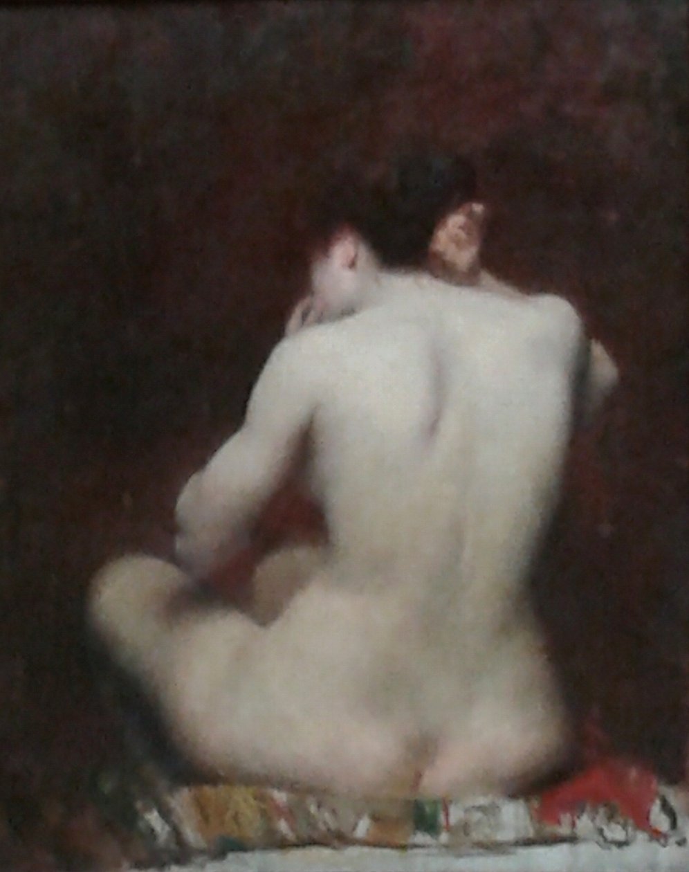 Rückenansicht einer Frau von Eliseu Visconti