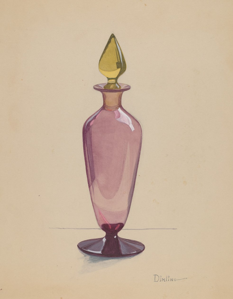 Kölnischwasserflasche von Elizabeth Dimling