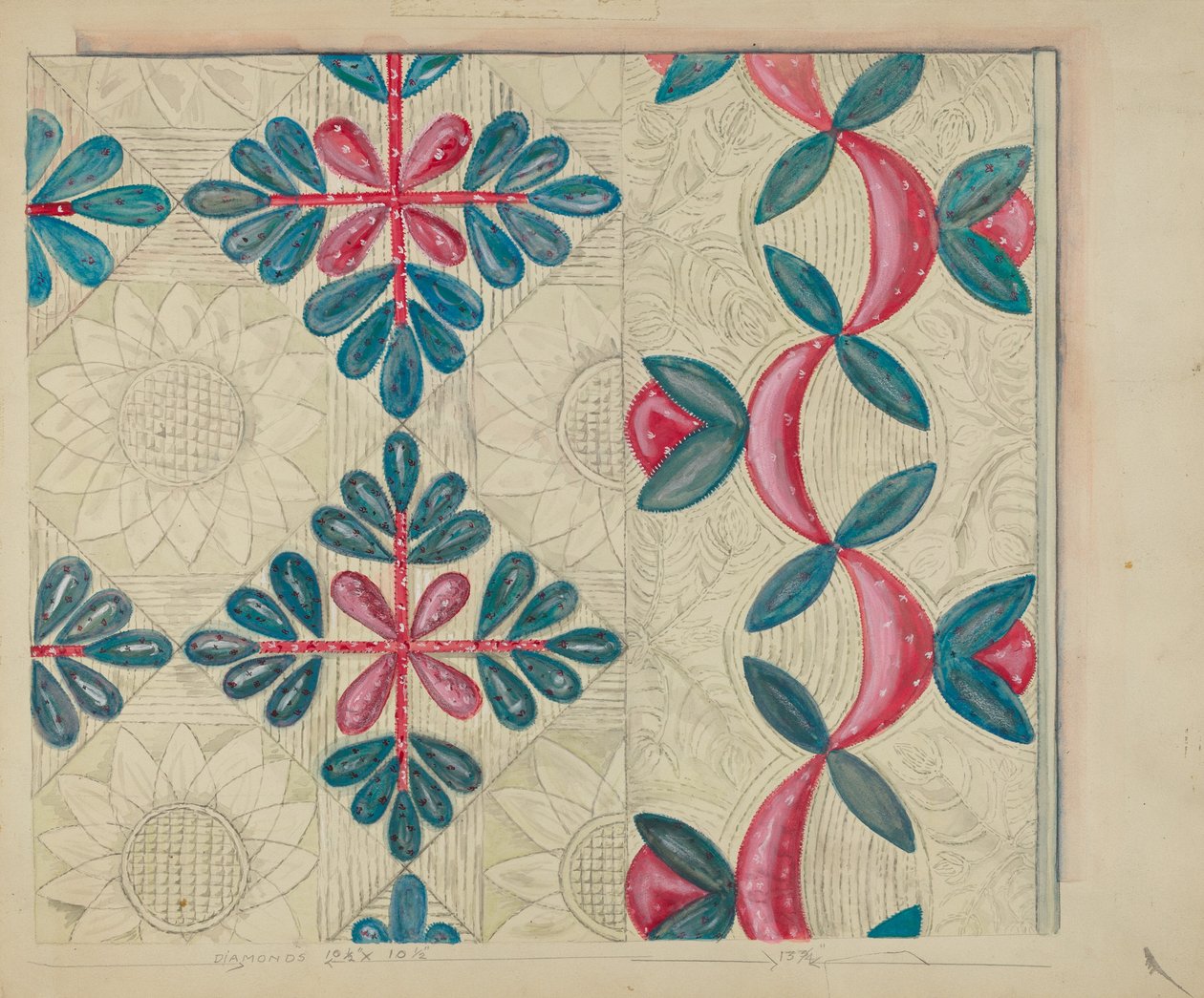 Patchwork-Quilt von Ella Josephine Sterling