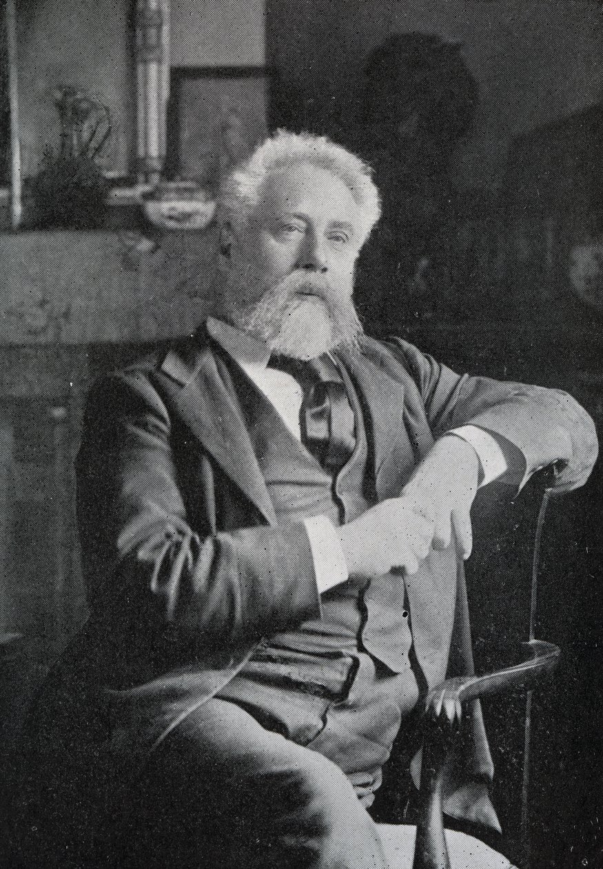 William Ernest Henley von Elliott und Fry Studio