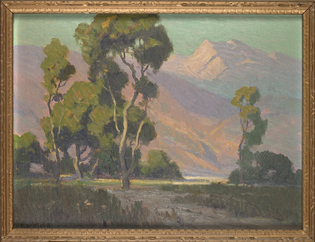 Kalifornische Landschaft von Elmer Wachtel