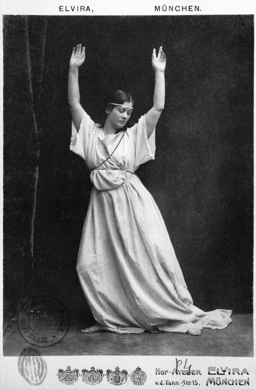 Isadora Duncan (1877-1927) ca. 1903-04 von Elvira Studio