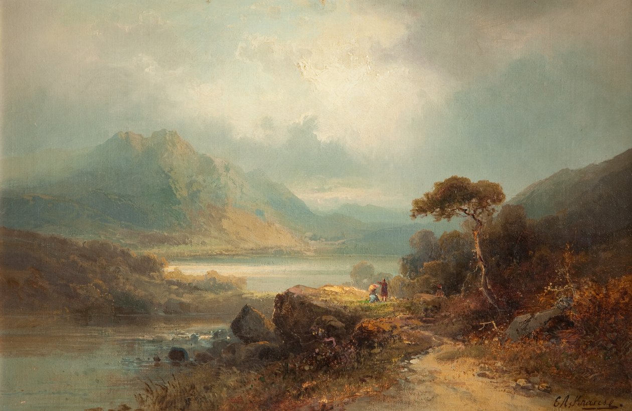 Landschaft von Emil Axel Krause