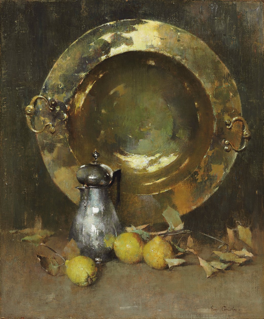 Stillleben, ca. 1918 von Emil Carlsen