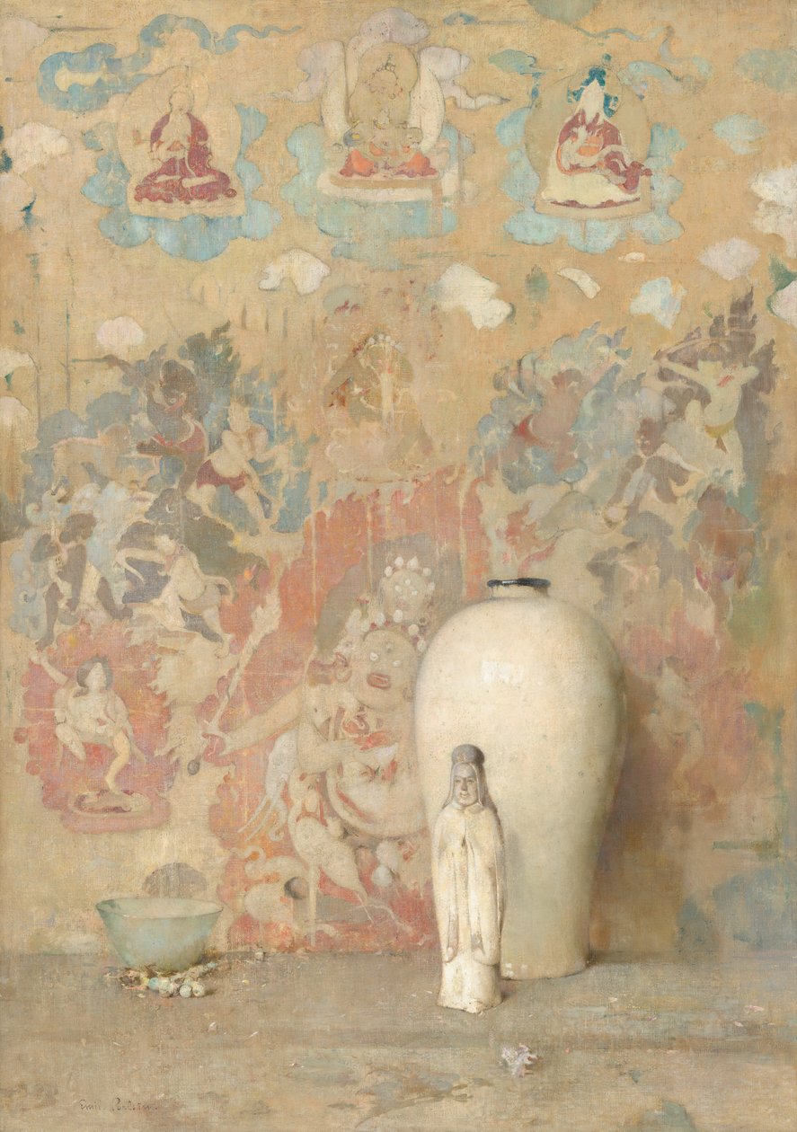 Das Bild aus Tibet, um 1920 von Emil Carlsen