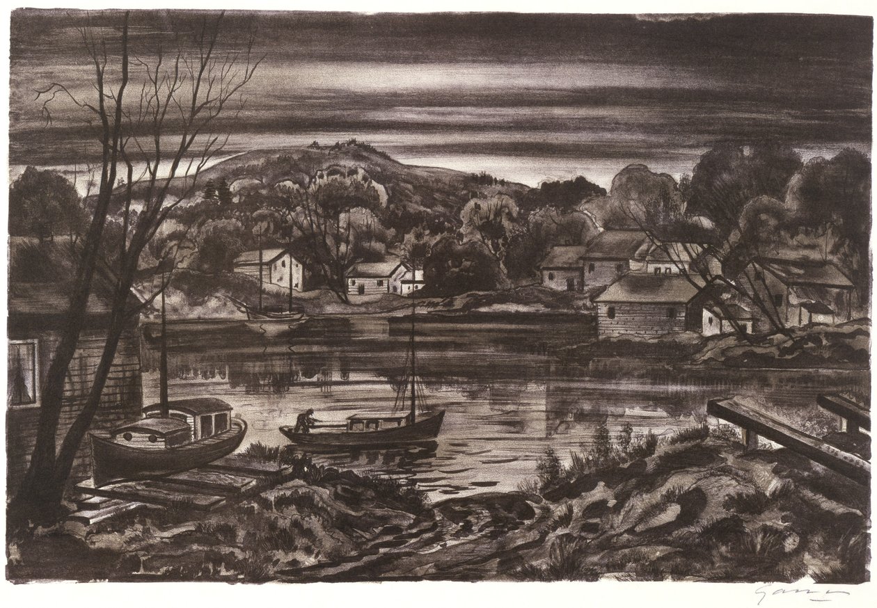 Nachtfall von Emil Ganso