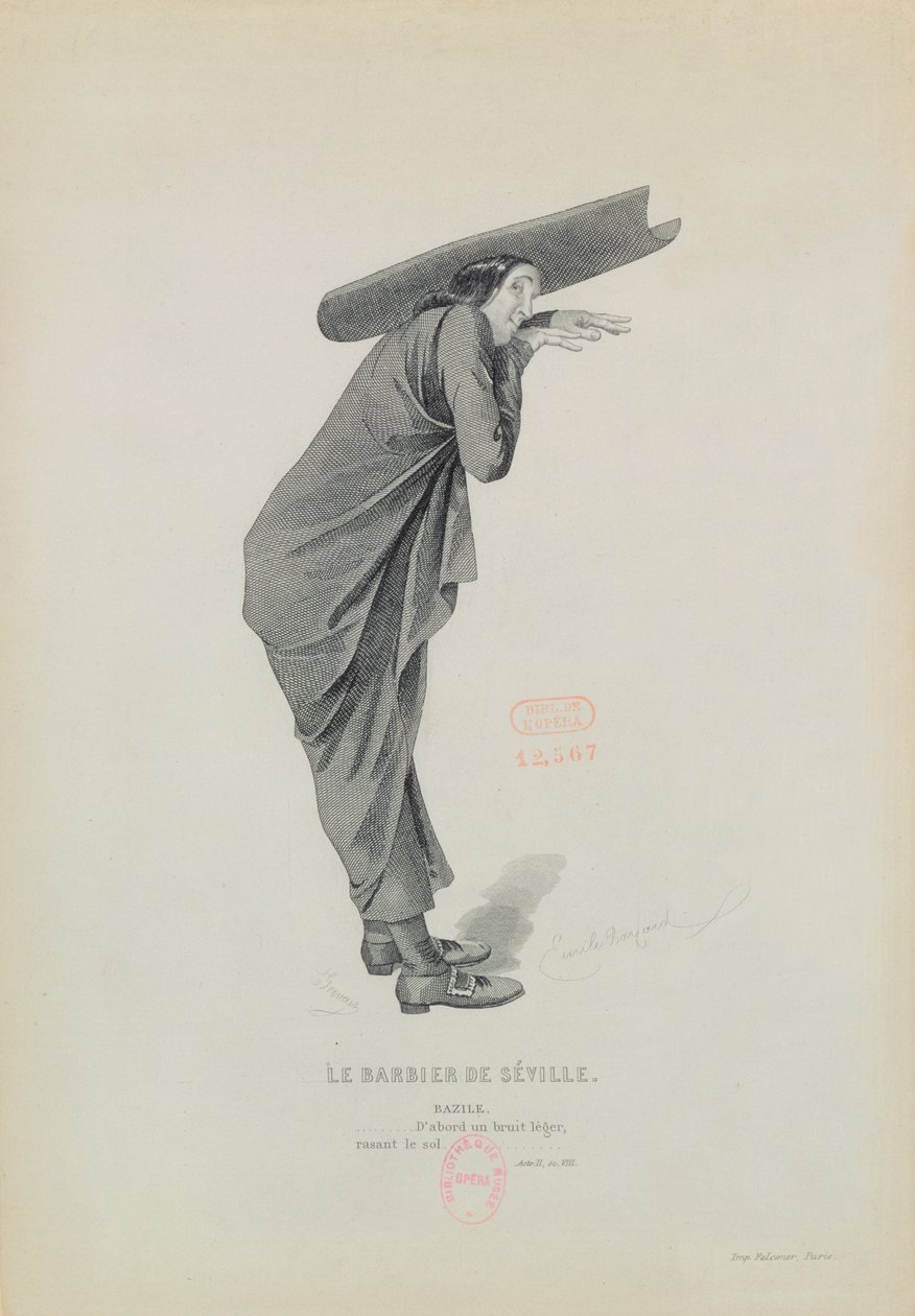 Bazile, aus der Oper 