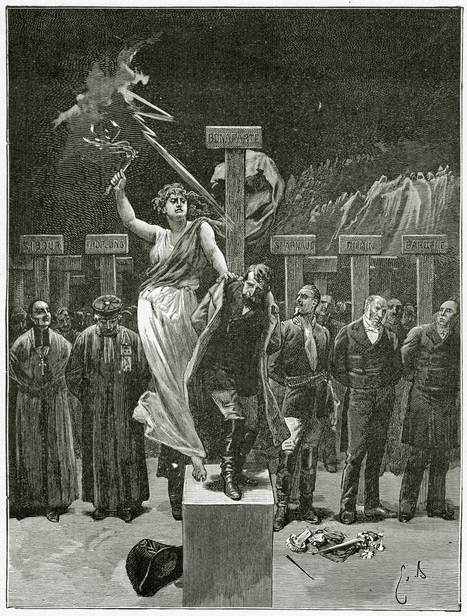 Les Châtiments von Emile Antoine Bayard
