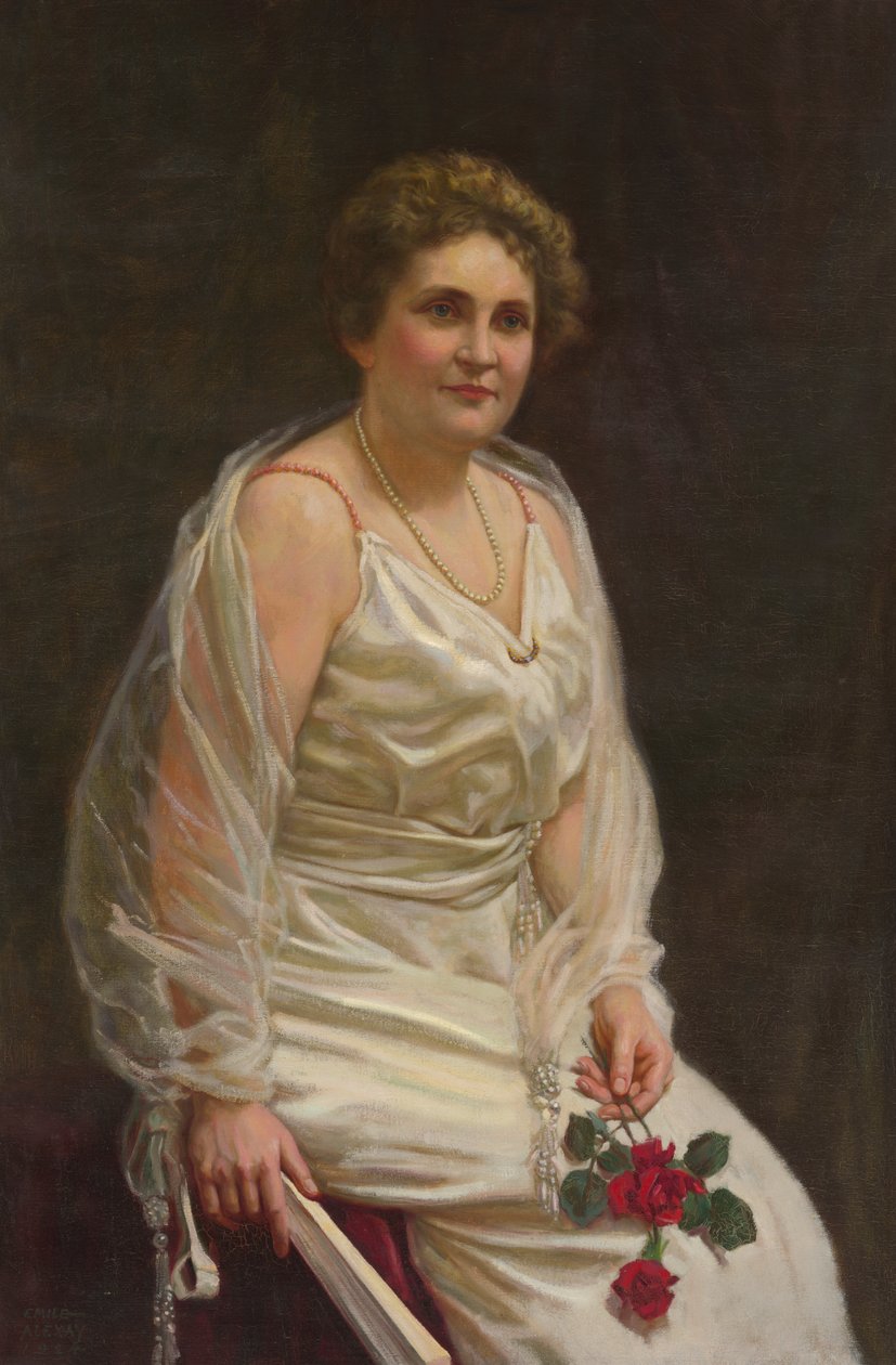 Edith Bolling Galt Wilson, 1924 von Emile Alexay