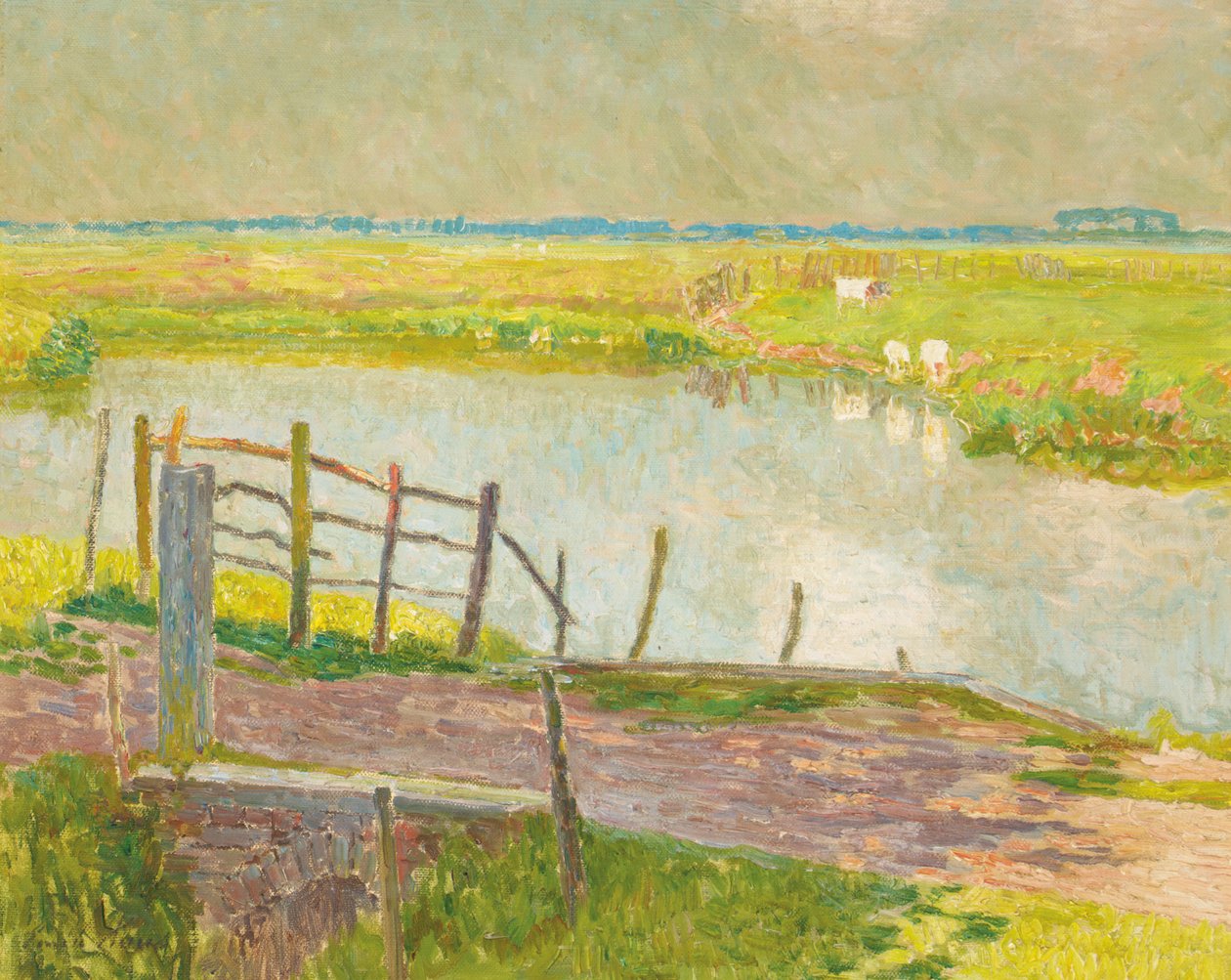 Der Zaun von Emile Claus