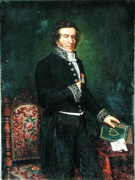 Pierre Calemard de La Fayette (1783-1873) 1848 von Emile Giraud