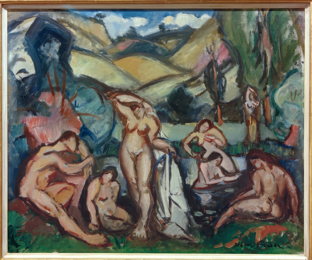 Badende Frauen von Emile Othon Friesz