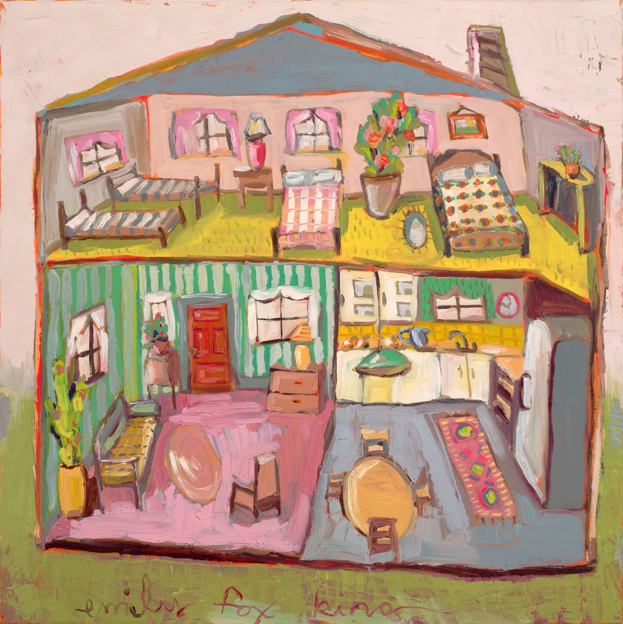 Puppenhaus 17, 2020 von Emily Fox King
