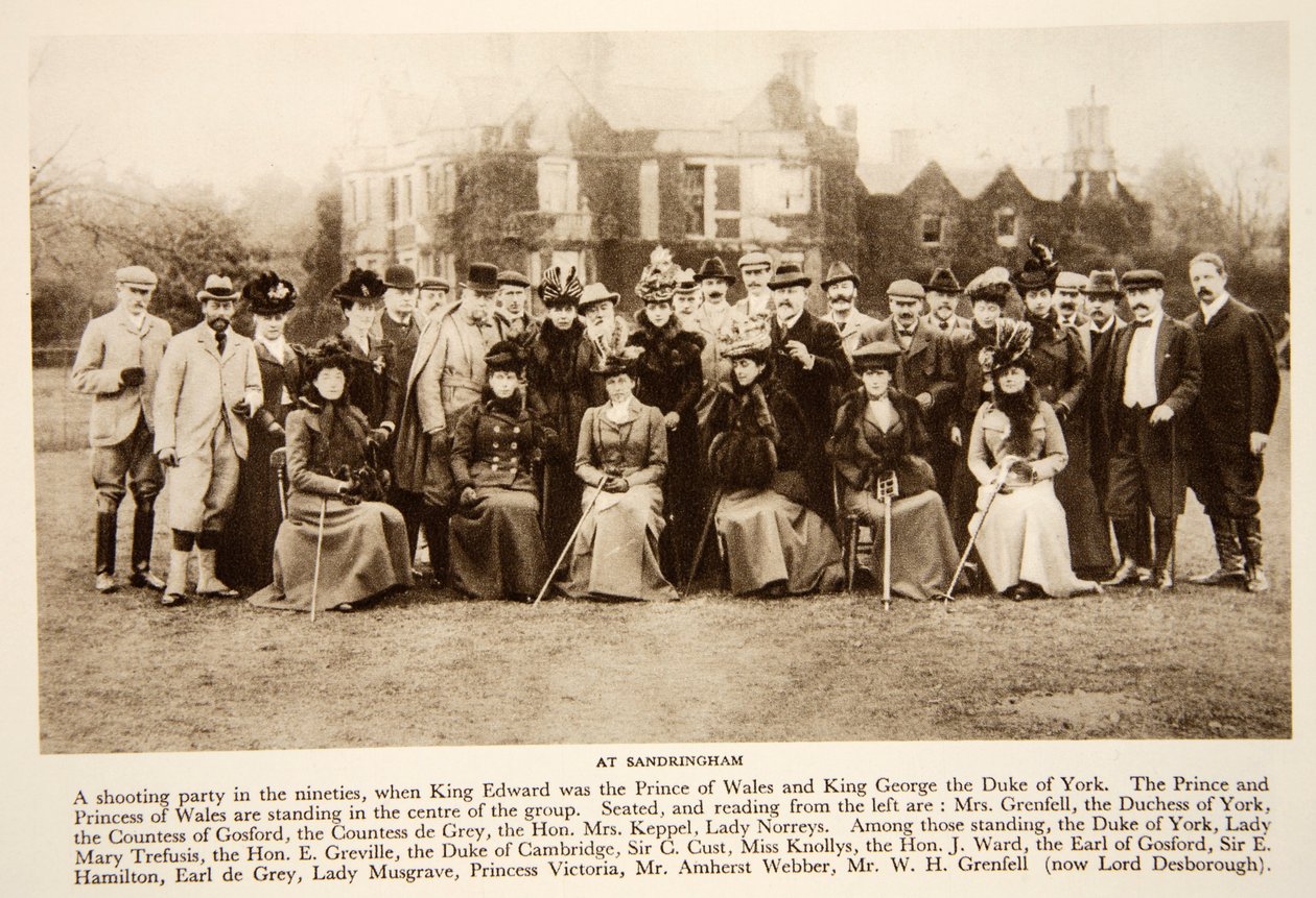 In Sandringham, aus The Times, 1890er Jahre von English Photographer